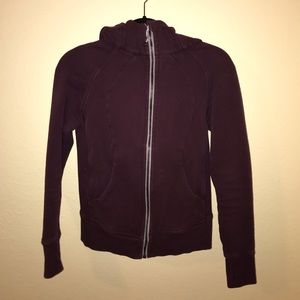 Maroon Scuba Hoodie